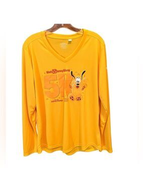 Disney Yellow Pluto Top Women's